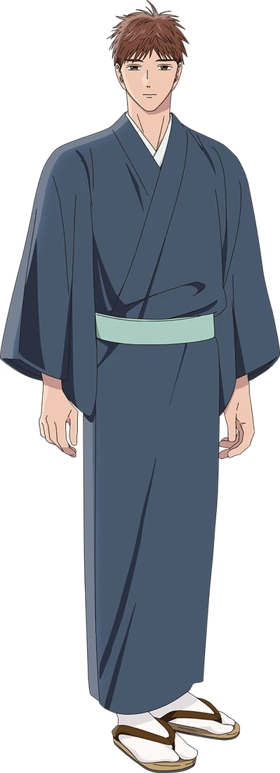Official anime illustration of Kotaro Ogawa, standing in full.